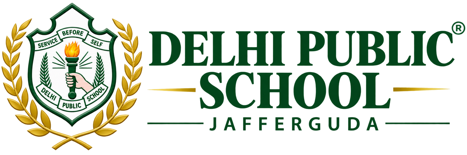 Delhi Public School Jafferguda logo