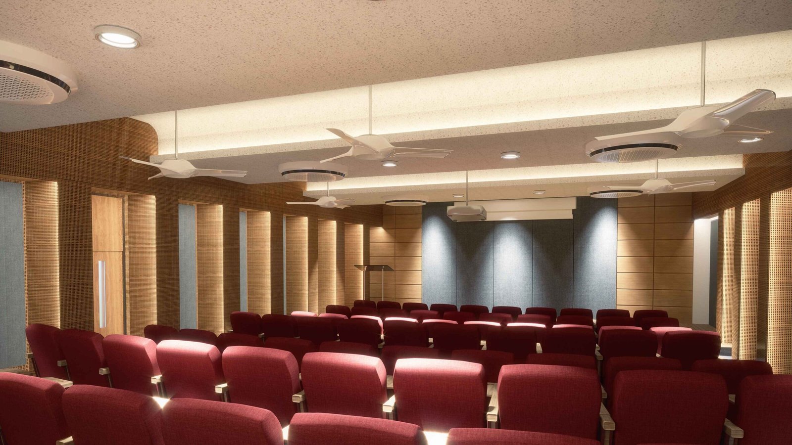 School auditorium at Delhi Public School Jafferguda
