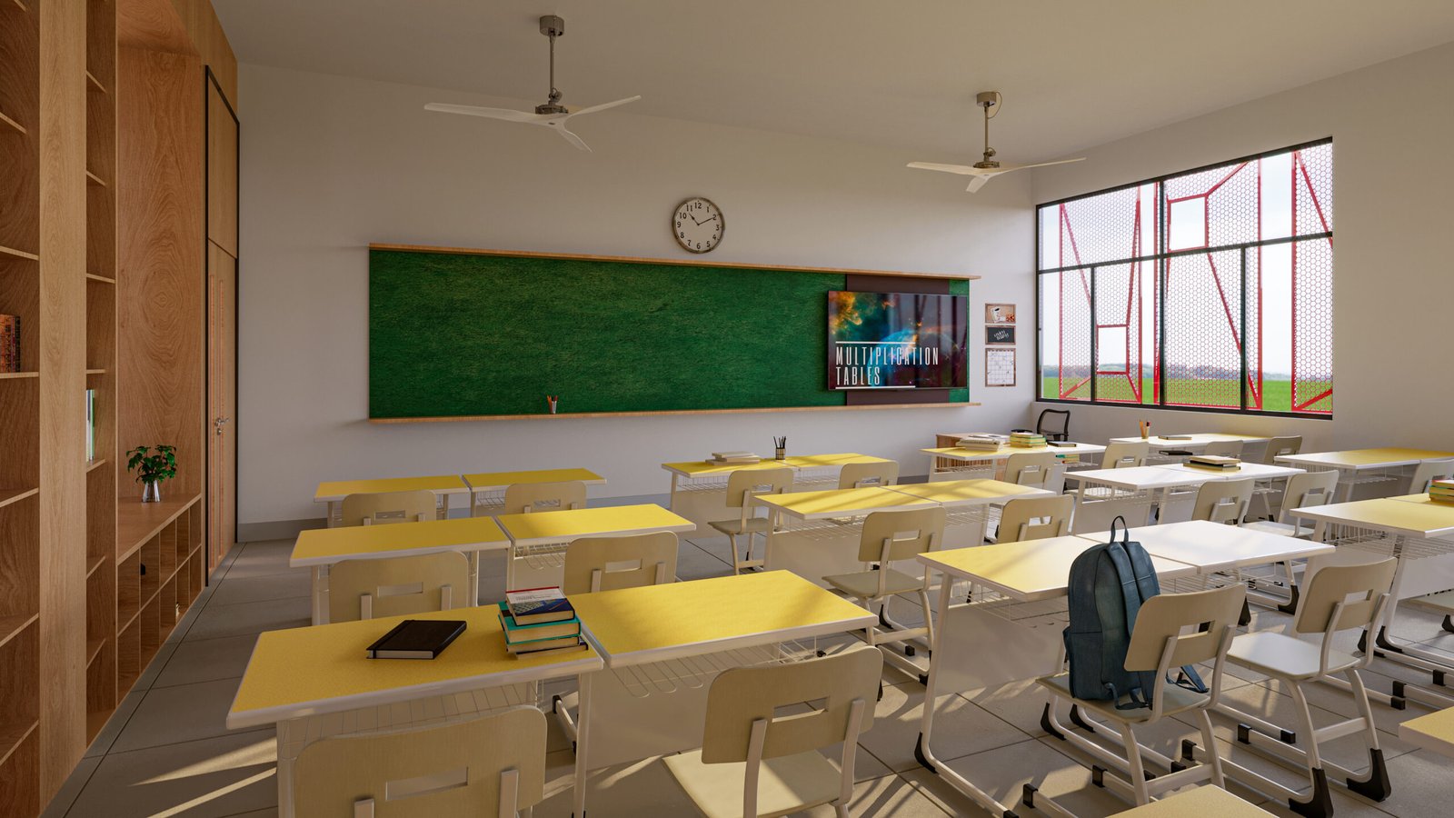 Classrooms at Delhi Public School Jafferguda